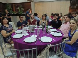 Representantes das Empresas Bommtempo Telecom, Aprimorar e Sigrid R�gia Huve do IFRS Campus Feliz