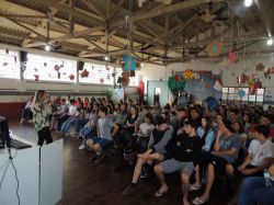 Palestra dia 18 de outubro no colgio JMB