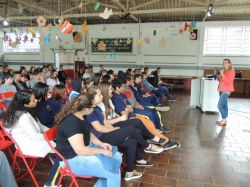 Palestra dia 19 de outubro no Colgio JMB