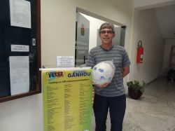 168� Pr�mio Bola de Futebol | Paulo Fernando Dorfey | Vila Rica - Feliz