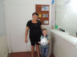 188� Pr�mio Bola de Futebol | Goreti H. Wollmann Ternes | S�o Sebasti�o do Ca� |