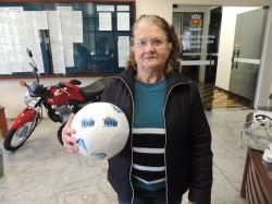 64� Pr�mio Bola de Futebol | Leonida Irena Steffens | Vale do Hermes - Feliz