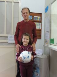 117� Pr�mio Bola de Futebol | Jo�o Valdir Seidl e Camile | Bom Fim - Feliz