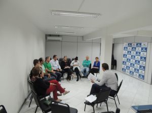 Associados da ACISFE e Vereador Júnior Freiberger debatem o assunto ambulantes