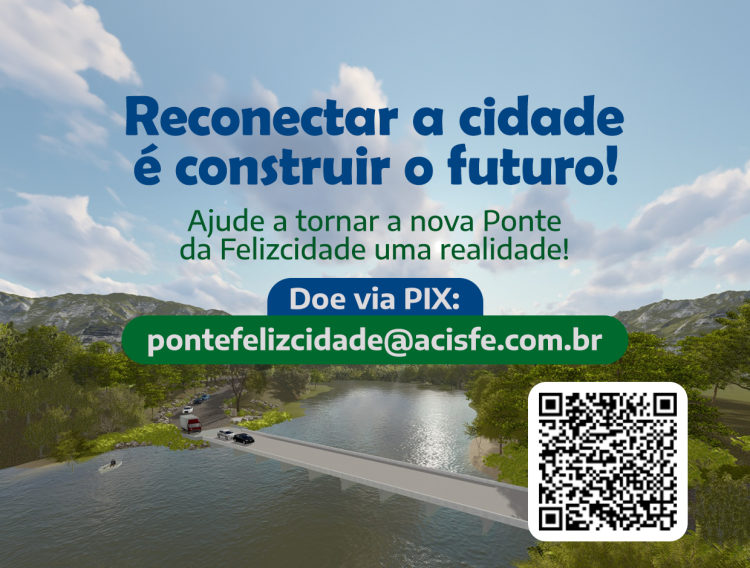 Campanha para a Ponte FelizCidade - você também pode fazer a diferença
